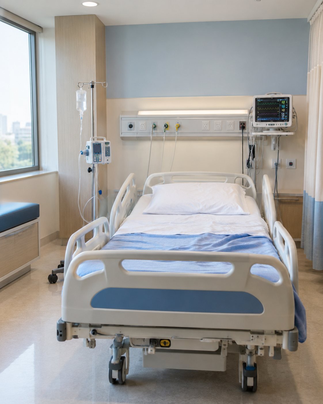 Modern ICU and critical care facilities