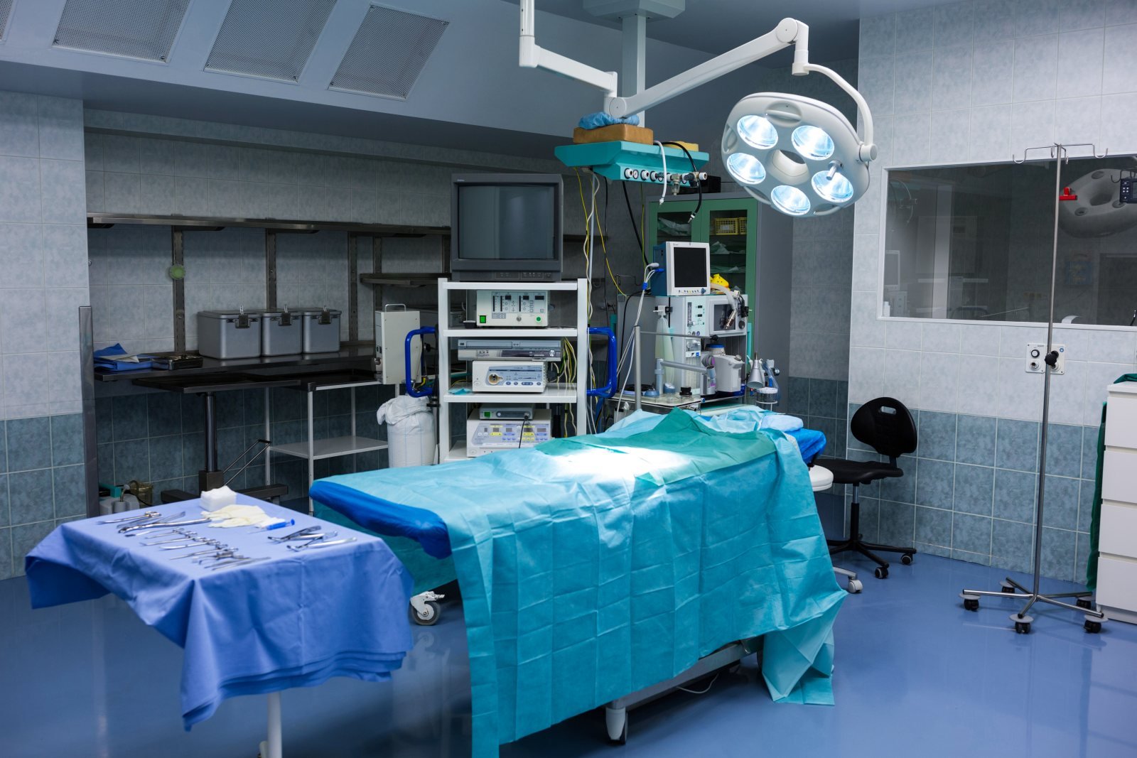 Modern operation theatre facilities at Rangam Hospital